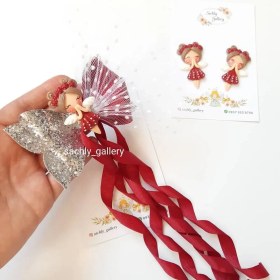 تصویر گلسر پرنسسی زرشکی 