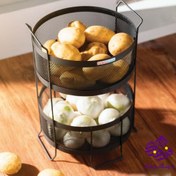 تصویر جاپيازي اروين 2ط گرد توري مشکي کاوه 475 