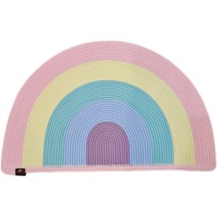 تصویر پادری لالیپاپ مدل رنگین‌کمان سایز 70x40 سانتی متر 