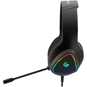 تصویر هدفون Porodo Gaming Headphone HD Sound with RGB 