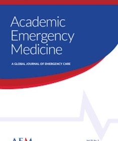 تصویر مجله Academic Emergency Medicine 