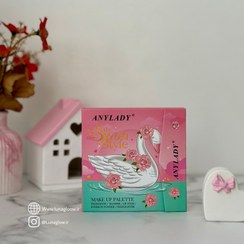 تصویر پالت آرایشی طرح قو 