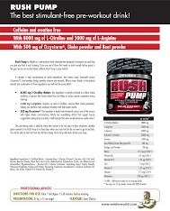 تصویر پمپ راش 375 گرم ویدر Weider Rush Pump Sour Cherry 375 g