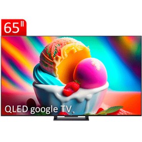 تصویر تلویزیون کیو ال ای دی هوشمند تی سی ال مدل C745 سایز 65 اینچ TCL C745 Smart QLED TV 65 Inch