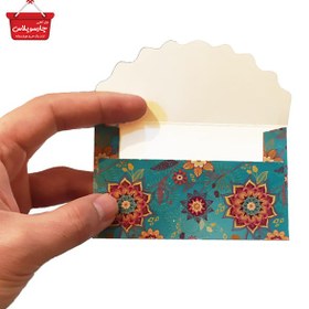 تصویر پاکت سکه طرح دار اکلیلی کد 1742 Envelope 65x110mm No 1742