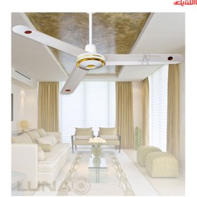 تصویر پنکه سقفی لونا مدل 116 ا Luna ceiling fan model 116 Luna ceiling fan model 116