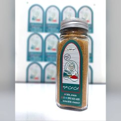 تصویر ادویه فلافل - شیشه چهارگوش سایز2 / 85 falafel spice