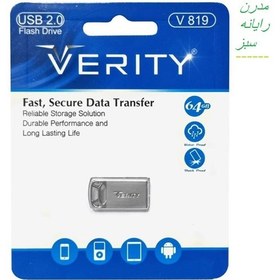 تصویر فلش مموری وریتی مدل V-819 ظرفیت 64 گیگابایت Verity V819 Flash Memory - 64GB