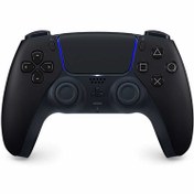 تصویر دسته بازی سونی PS5 DualSense مشکی Sony PS5 DualSense Black Game Controller