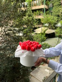 تصویر دسته گل توت فرنگی 