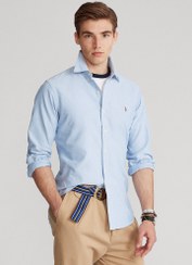 تصویر پیراهن آکسفورد رالف لورن Ralph Lauren SOLID OXFORD SPORT SHIRT Blue 