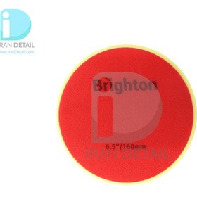 تصویر پد پولیش نرم روتاری زرد 150 میلی متری برایتون مدل Brighton Rotary Fine Cut Polishing Pad 150mm 