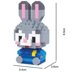 تصویر مینی فیگور لگویی خرگوش زوتوپیا 