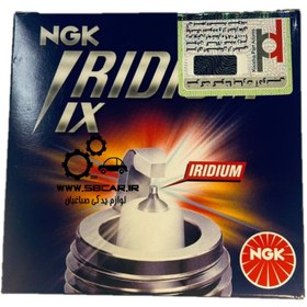 تصویر شمع پایه بلند سوزنی ایریدیوم ngk ix ژاپن با لیبل کوشاپارت 