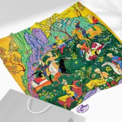 تصویر مینی اسکارف طرح طهماسب 