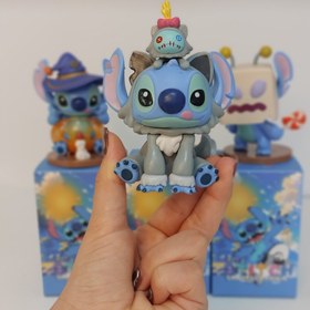 تصویر عروسک استیج بلایند باکس شانسی استیچ سایز ۷ سانتی‌متر 