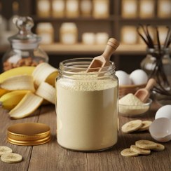 تصویر پودر سفیده تخم مرغ موزی «آلمانی سفارش عرب» 