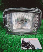 تصویر چراغ جلو موتور سیکلت هوندا 200 فابریک خط تولید MKZ و پیشرو 