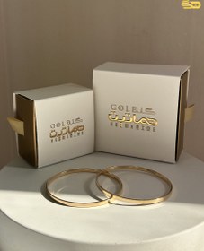 تصویر النگو آینه ای پهن 