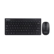 تصویر کیبورد و موس بی سیم میشن MT-Mini4000 Meetion MT-Mini4000 Wireless Keyboard Mouse