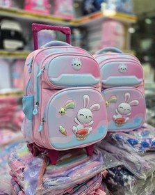 تصویر کیف چرخ دار خرگوش 