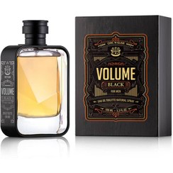 تصویر ادکلن مردانه مدل Volume Black حجم 100 میل چیک ان گلم Chic 'n Glam men's cologne, Volume Black model, volume 100 ml