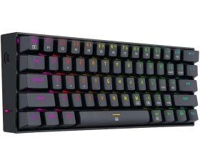 تصویر کیبورد Redragon K630 Dragonborn RGB Brown SW 
