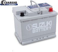 تصویر باتری 45 آمپر سوزوکی suzuki 45ah car battery sepahan