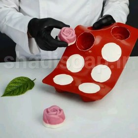 تصویر قالب سیلیکونی گل رز 