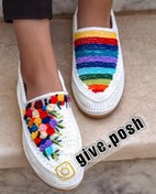 تصویر گیوه گلدوزی شده زیره میکرو الن give