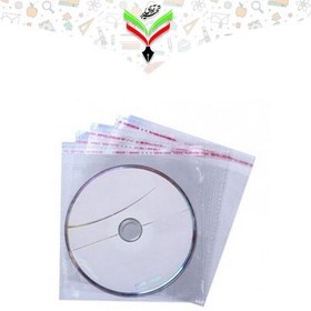 تصویر کاور سلفون CD چسب دار 2 عددی 