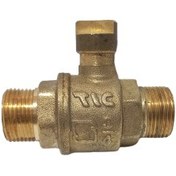 تصویر شیر انشعاب مغزی دار 3/4 طلایه 