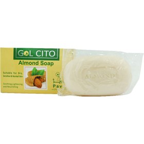 تصویر صابون بادام گل سیتو ۱۰۰ گرم Gol Cito Almond Soap 100 g