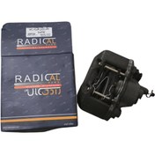 تصویر سیلندر ترمز جلو (کالیپر) سمت راست با لنت پراید برند رادیکال پارس 