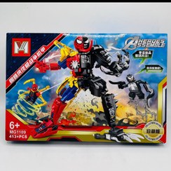 تصویر لگو اسپایدرمن و ونوم 