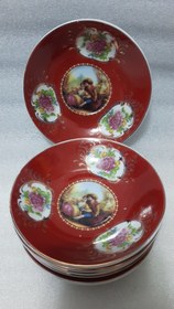 تصویر نعلبکی دنسی قرمز 