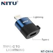 تصویر مبدل تبدیل NT-CN14 ا مبدل USB-C به لایتنینگ نیتو مدل NT-CN14 مبدل USB-C به لایتنینگ نیتو مدل NT-CN14