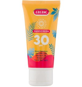 تصویر ضد آفتاب Spf30 حجم 50میل ببک بیوتی مال 