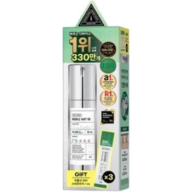 تصویر پک ریدل شات 100 و سه سمپل ریدل شات 300 وی تی کازمتیک Vt Cosmetics Cica Reedle Shot 100 gift set with 300 strength packets 