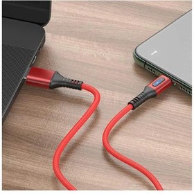 تصویر کابل تبدیل USB به لایتنینگ هوکو Hoco U79 usb to lightning Cable 