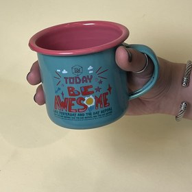 تصویر ماگ لعابی 