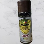 تصویر اسپری براق الوان 400 میل قهوه ای تیره 338 