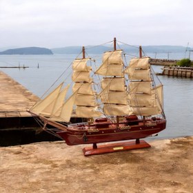 تصویر ماکت چوبی کشتی BAHAMAS 