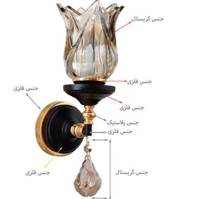 تصویر چراغ دیواری مدل ترلان 
