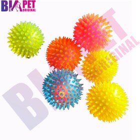 تصویر توچ لاتکسی چراغ دار - آبی 