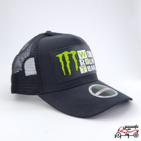 تصویر کلاه پشت توری مانستر new monster cap