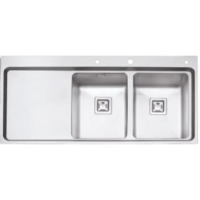 تصویر سینک پرنیان استیل Ps 1227 توکار Parnian Steel inset sink Ps-1227