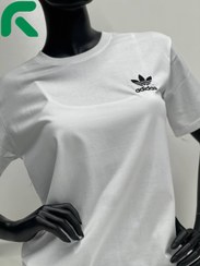 تصویر تی شرت زنانه ADIDAS آدیداس برجسته پشت طرح دار کد 6507 - سفید / L 