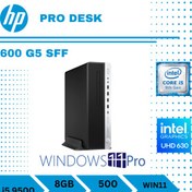 تصویر مینی کیس استوک HP EliteDesk 600G5 SFF پردازنده i5 نسل9 