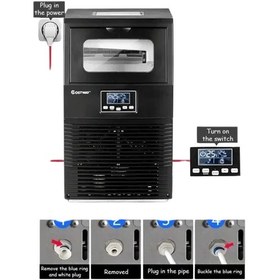 تصویر یخ ساز 36 کیلویی یونیک لایف 